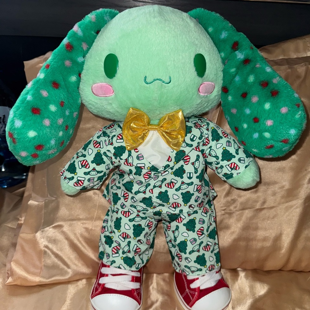 Build-a-bear Sanrio Cinnamoroll Christmas plushie
